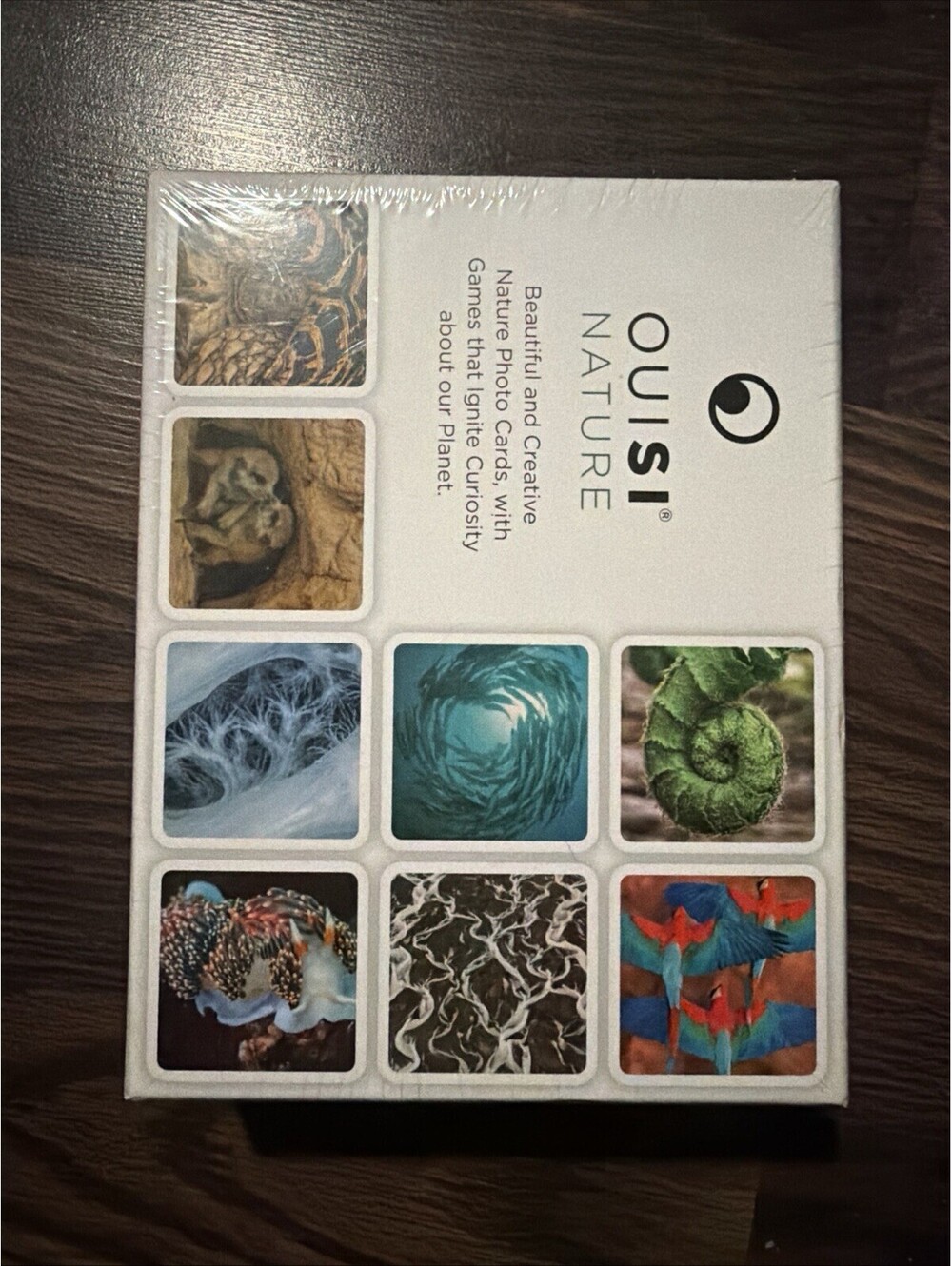 OUISI Nature Cards Educational Game / Photo Card Learning Set, Ages 4+ (Sealed)